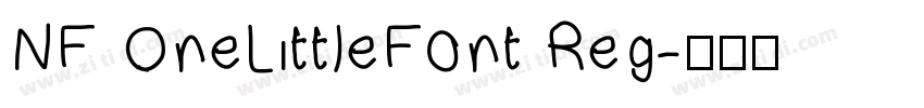 NF OneLittleFont Reg字体转换